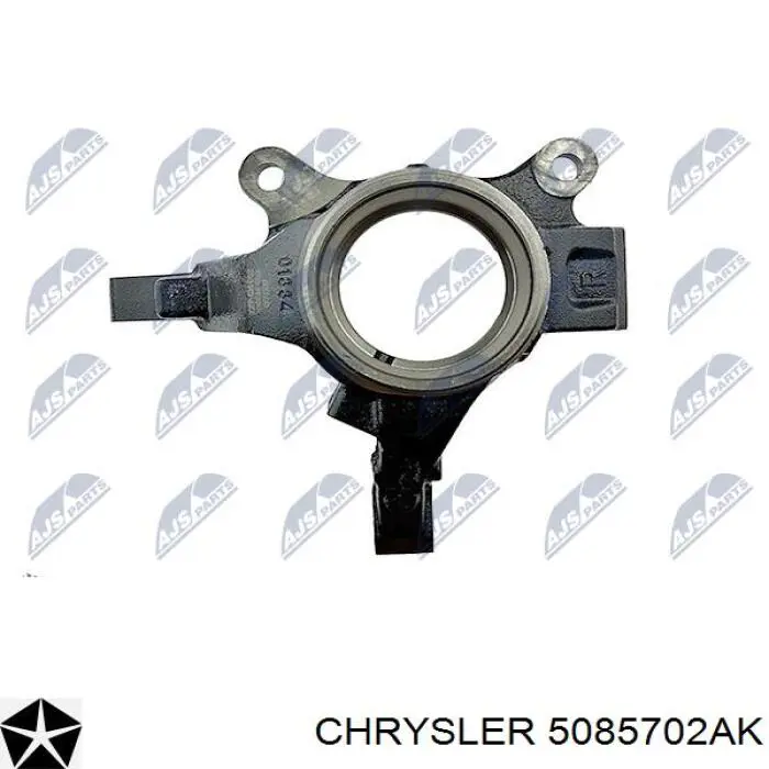 Pino moente (extremidade do eixo) dianteiro direito Chrysler 5085702AK preço, a partir de 105,13 USD