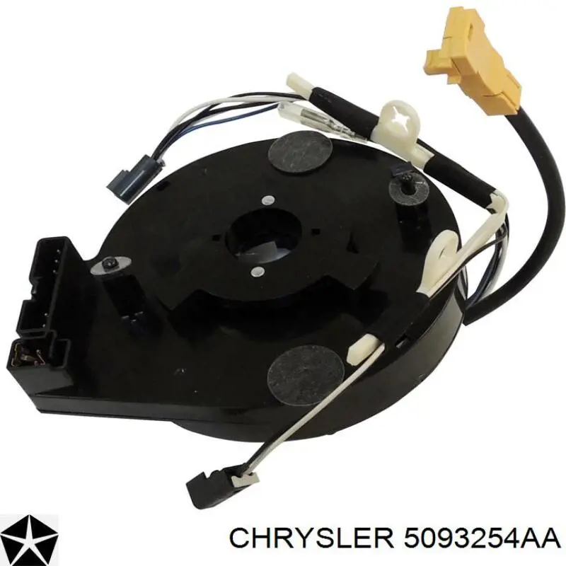  Anel AIRBAG de contato, cabo plano do volante Chrysler Voyager II GS monovolume (1995 - 2001) II GS