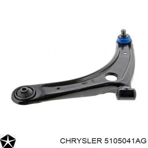 Compre 5105041AG Chrysler Braço oscilante inferior esquerdo de suspensão dianteira