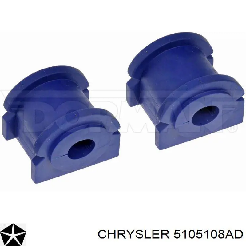 5105108AD Chrysler Bucha de estabilizador traseiro