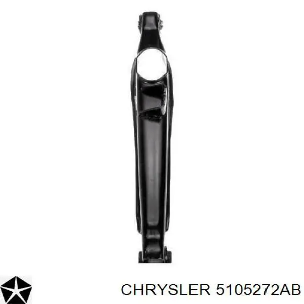 Compre 5105272AB Chrysler Braço oscilante inferior esquerdo de suspensão traseira/direita
