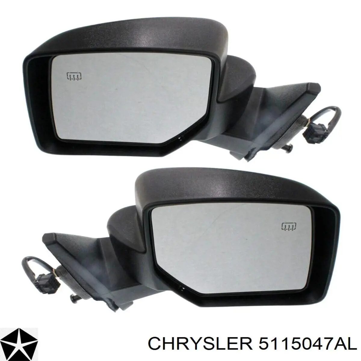 Espelho de retrovisão esquerdo Chrysler 5115047AC preço, a partir de 162,51 USD