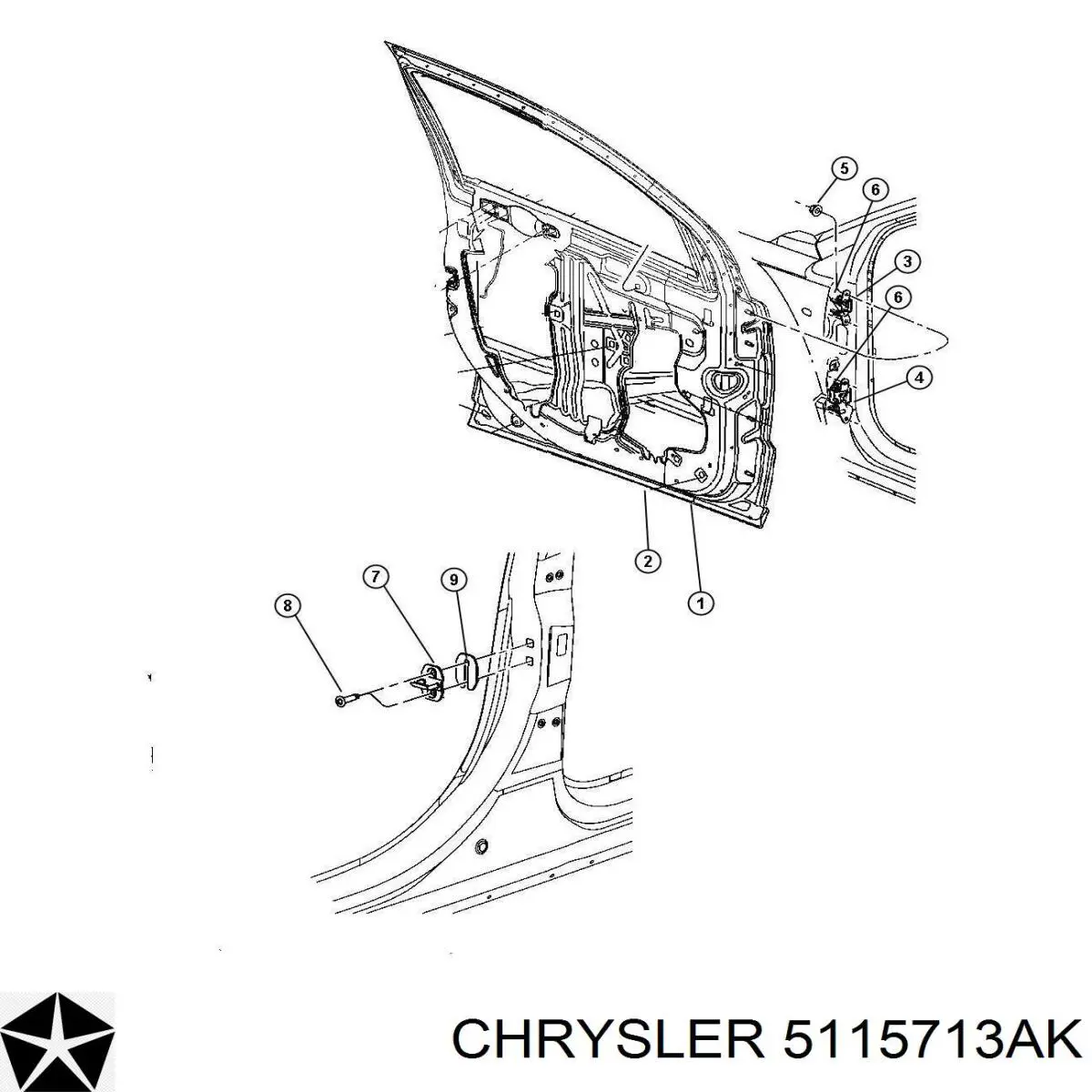 5115713AE Chrysler 