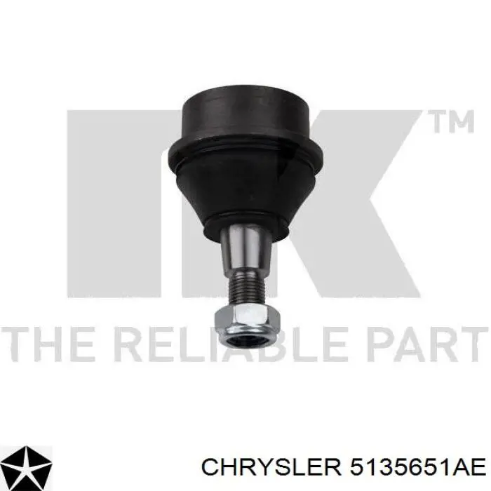 Suporte de esfera inferior Chrysler 5135651AE preço, a partir de 25,17 USD