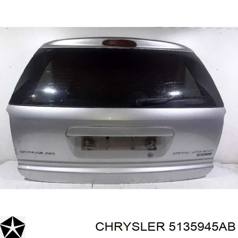 Porta traseira (3ª/5ª porta-malas (tampa de alcapão) Chrysler Voyager III RG, RS