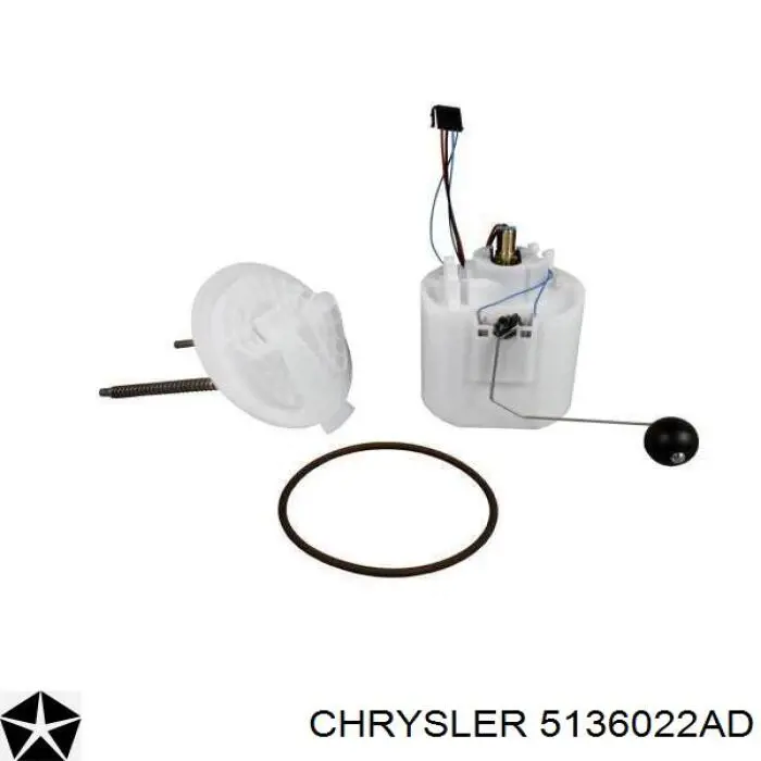 Módulo de bomba de combustível com sensor do nível de combustível Chrysler 5136022AD preço, a partir de 94,07 USD