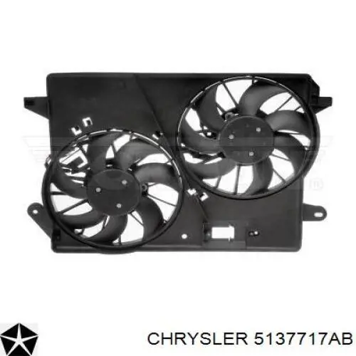 Ventilador elétrico de esfriamento montado (motor + roda de aletas) Chrysler 300 preço, a partir de 189,45 USD
