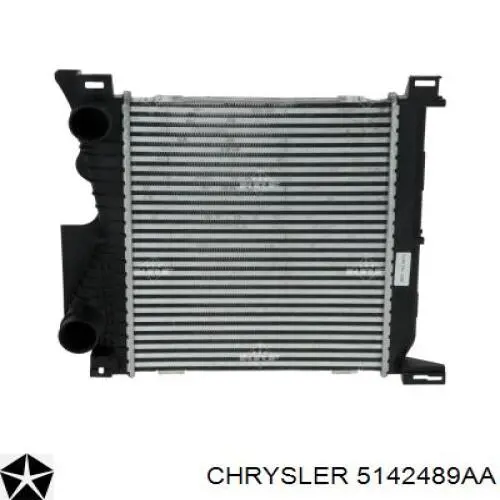 Radiador de intercooler 5142489AA Chrysler