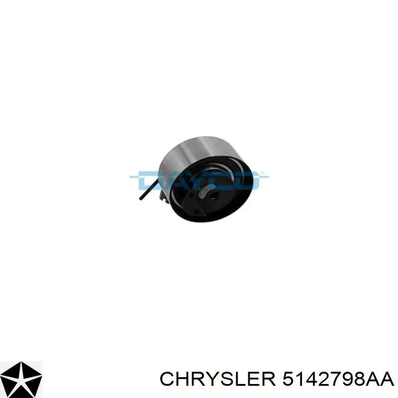 5142798AA Chrysler Rolo de reguladora de tensão da correia do mecanismo de distribuição de gás