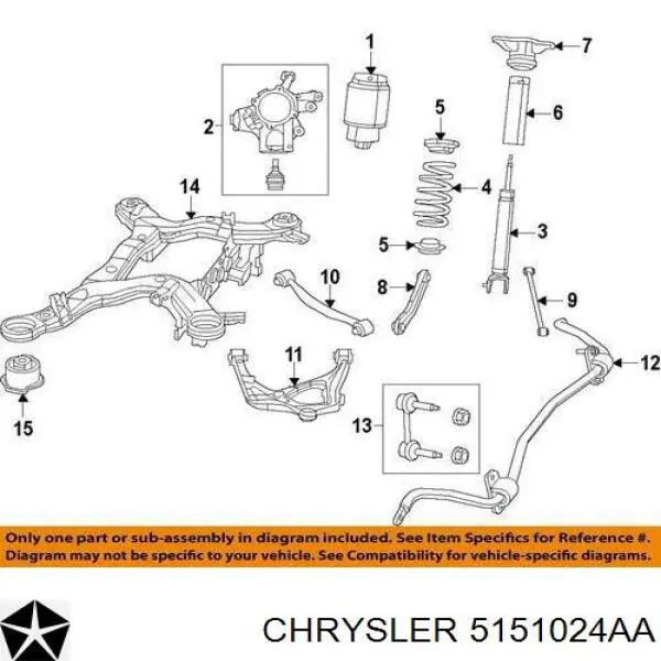 Compre 5151024AA Chrysler 