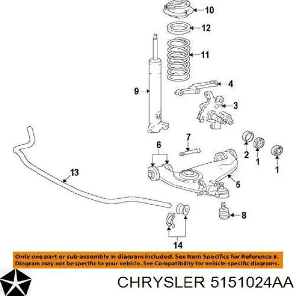  Chrysler 5151024AA preço, a partir de 78,09 USD