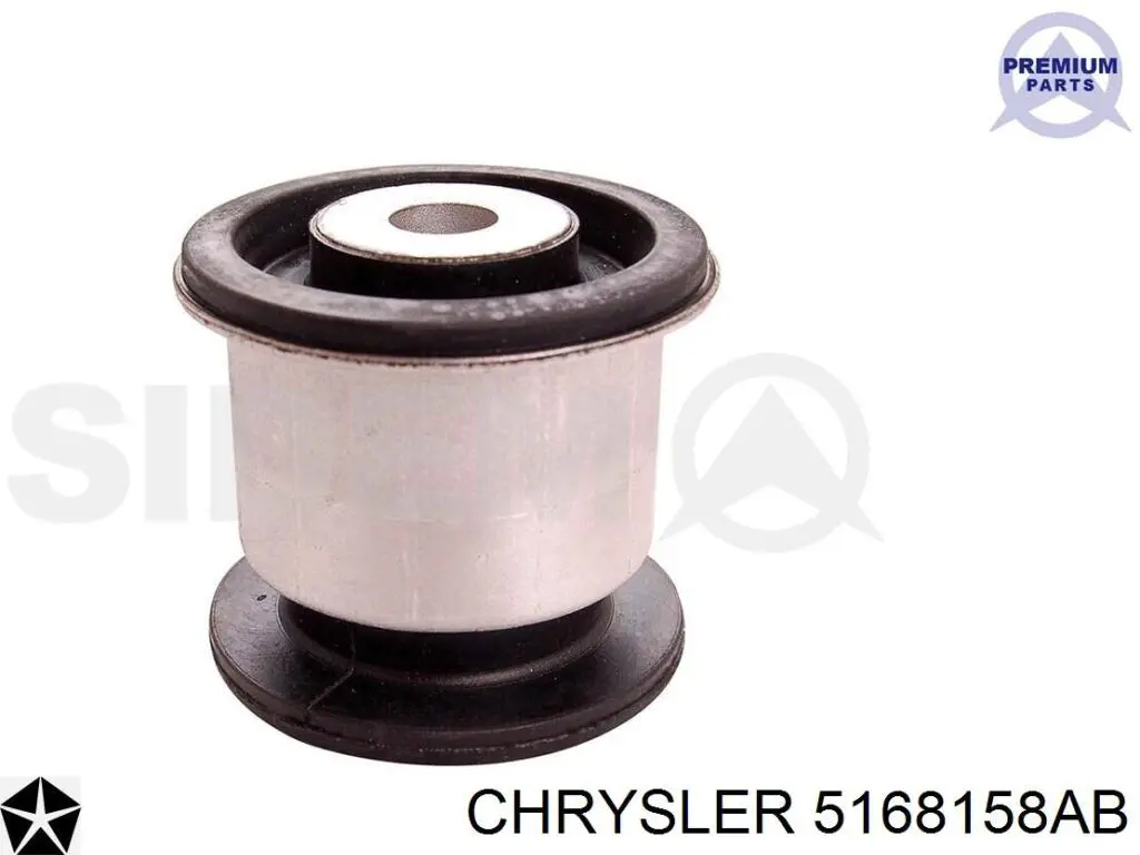 Compre 5168158AB Chrysler Braço oscilante inferior direito de suspensão dianteira