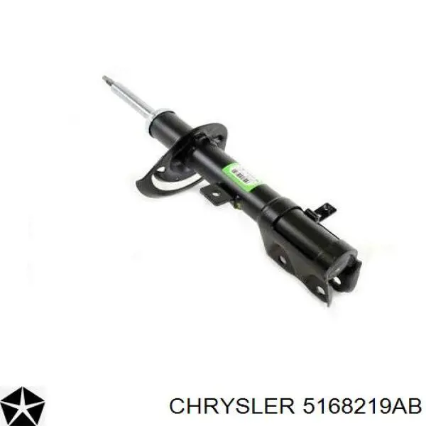 5168219AB Chrysler Amortecedor dianteiro esquerdo