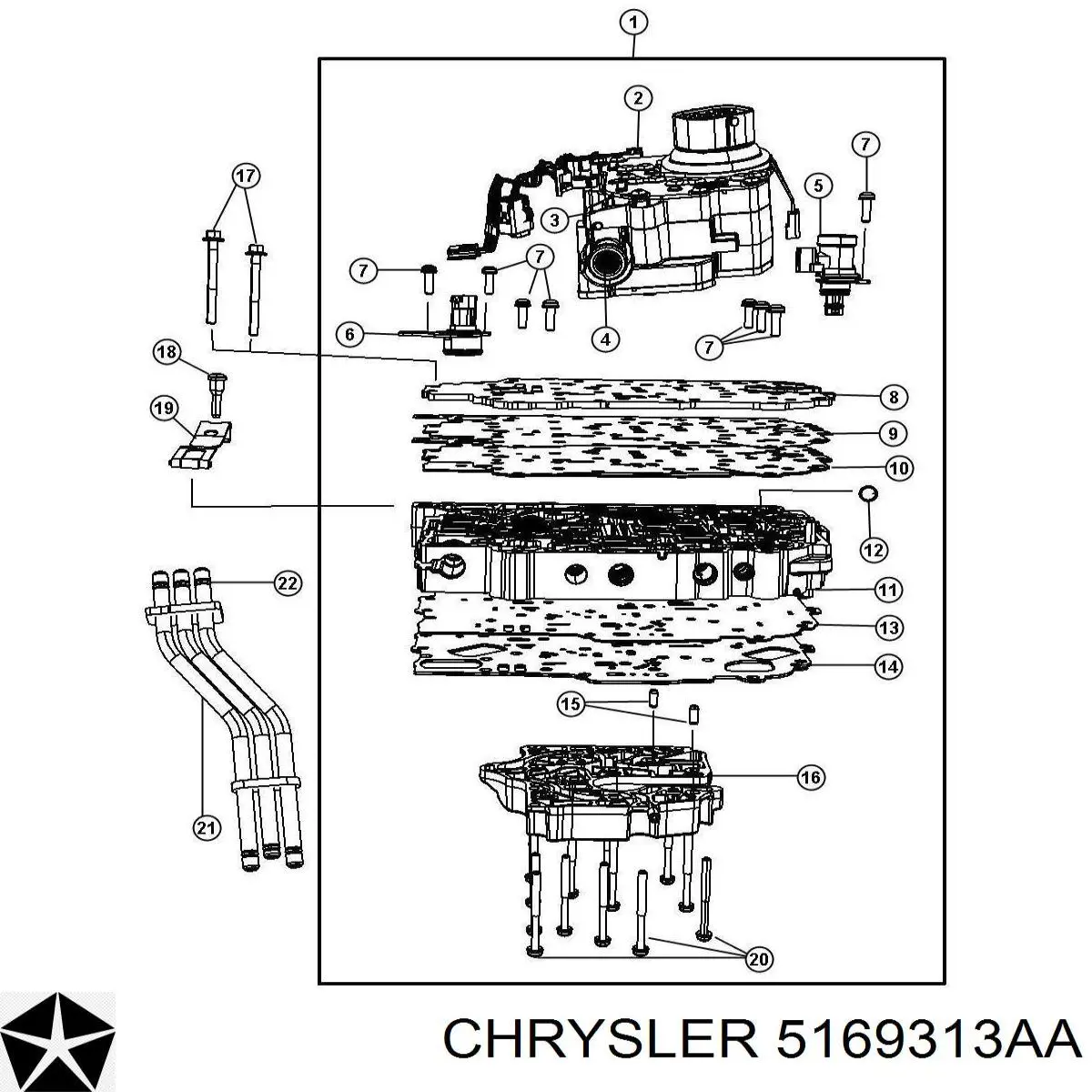 Solenoide da Caixa Automática de Mudança Chrysler 5169313AA preço, a partir de 120,39 USD