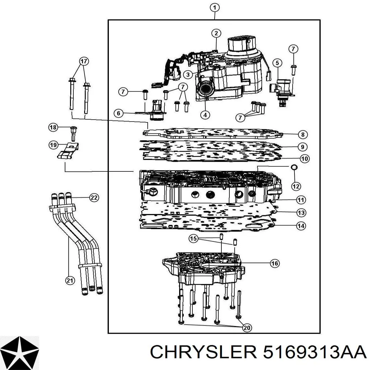 Solenoide da Caixa Automática de Mudança Chrysler 5169313AA preço, a partir de 122,63 USD