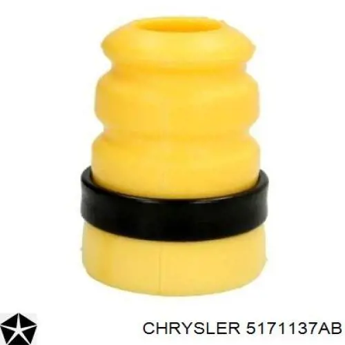Compre 5171137AB Chrysler Pára-choque (grade de proteção) de amortecedor dianteiro