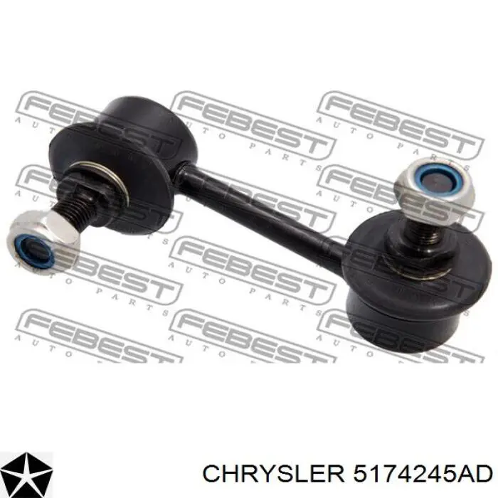 Compre 5174245AD Chrysler Montante de estabilizador traseiro