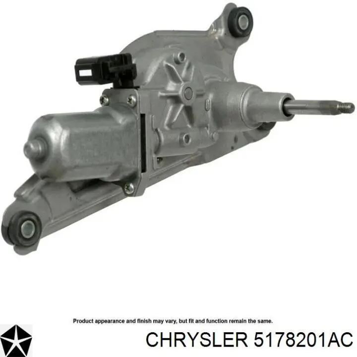 5178201AC Chrysler Motor de limpador pára-brisas de vidro traseiro