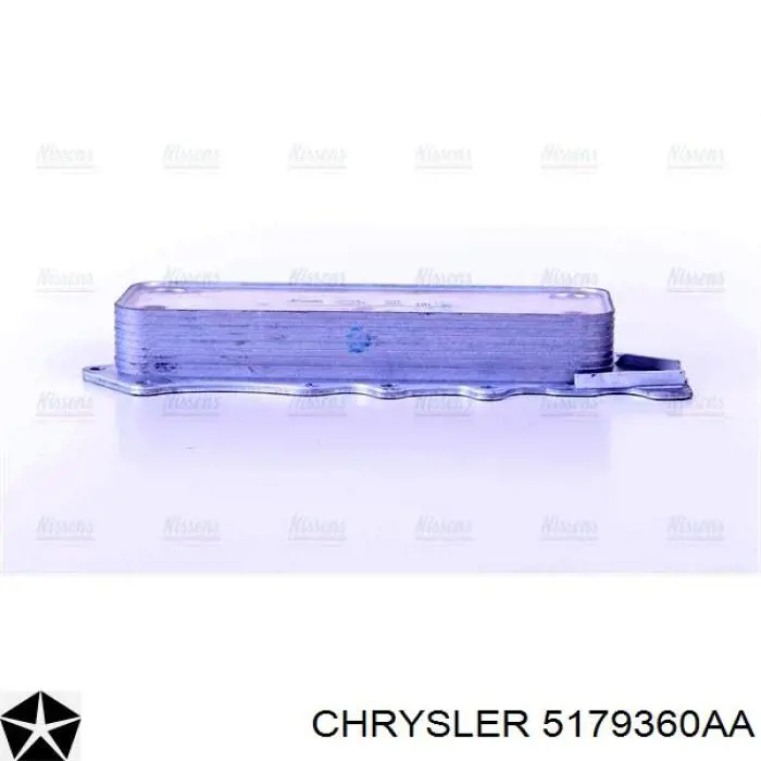 5179360AA Chrysler Radiador de óleo (frigorífico), debaixo de filtro