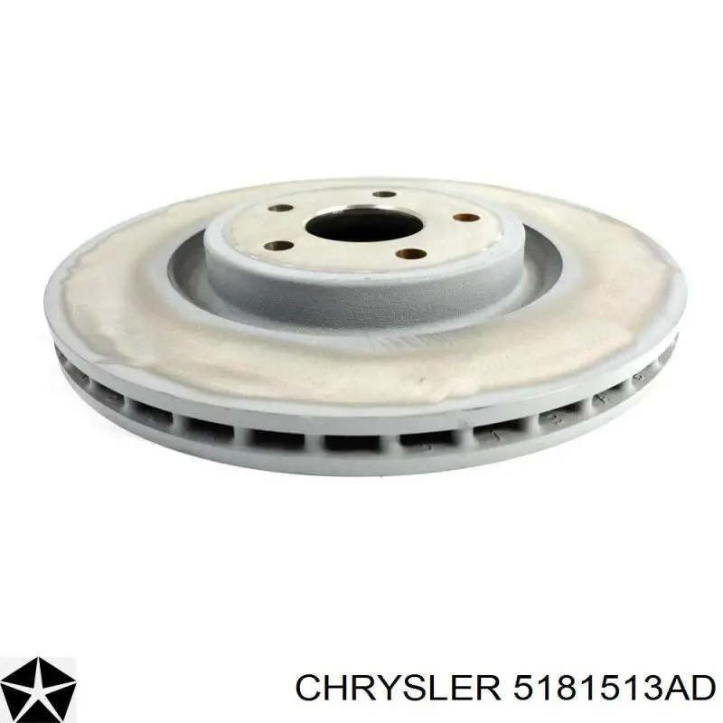 5181513AD Chrysler Disco do freio dianteiro