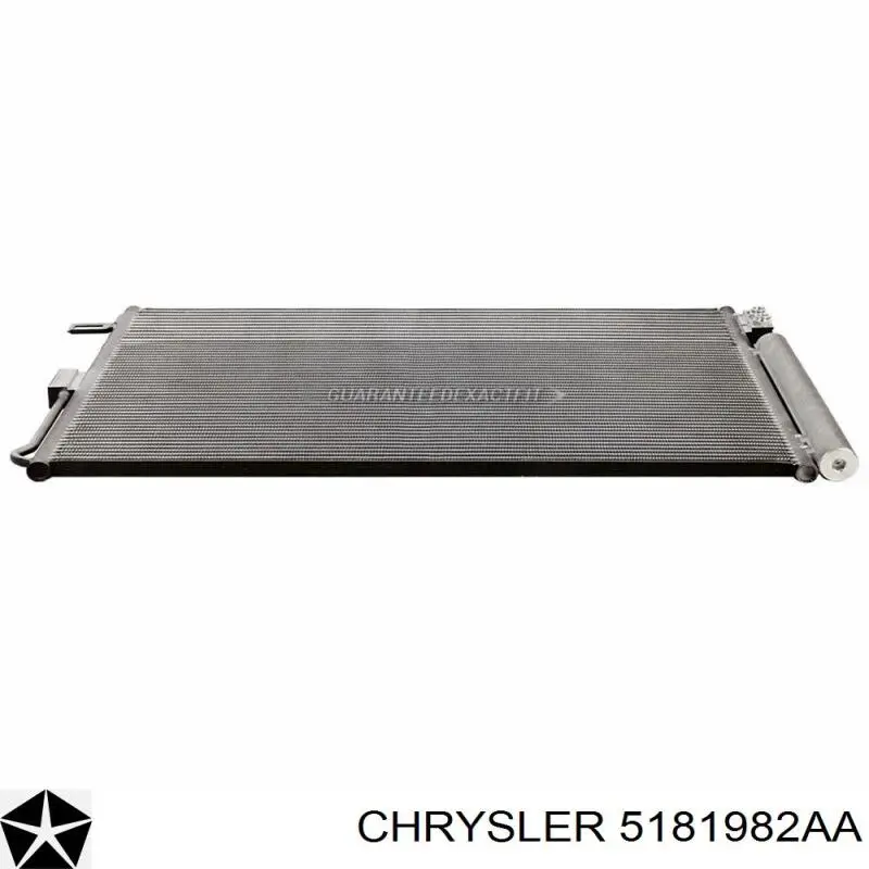 5181982AA Chrysler Radiador de aparelho de ar condicionado