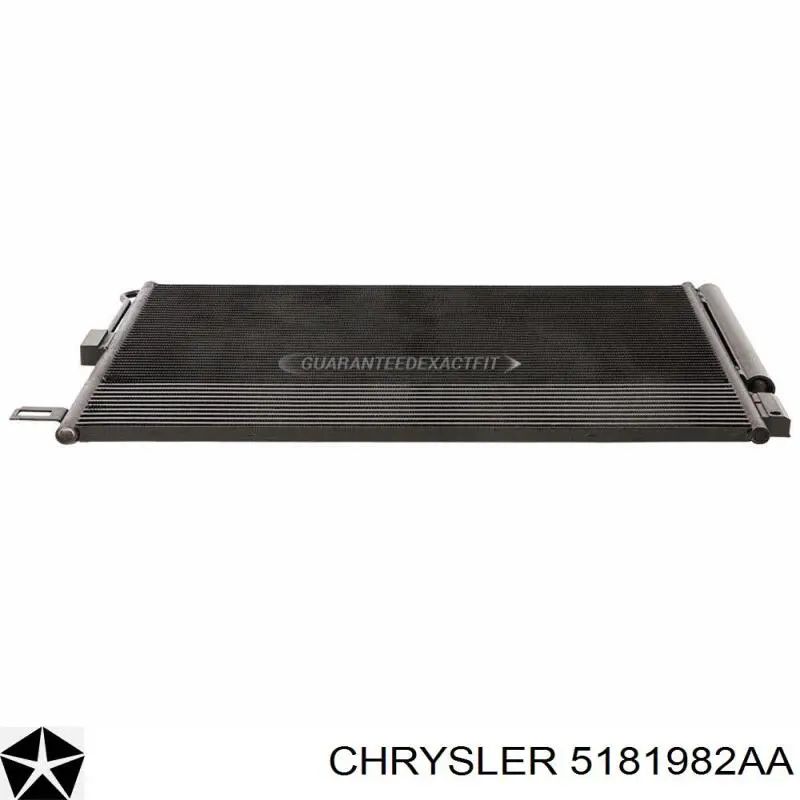Radiador de aparelho de ar condicionado 5181982AA Chrysler