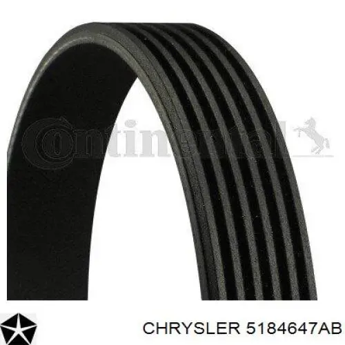 Compre 05184647AB Chrysler Correia dos conjuntos de transmissão