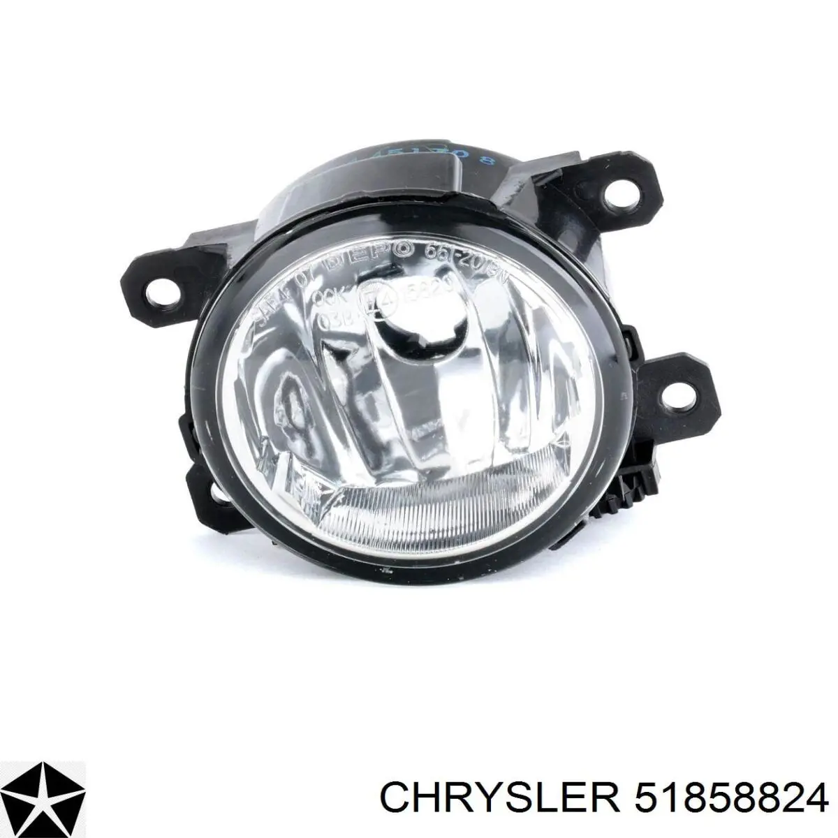 Compre 51858824 Chrysler Luzes de nevoeiro esquerdas/direitas
