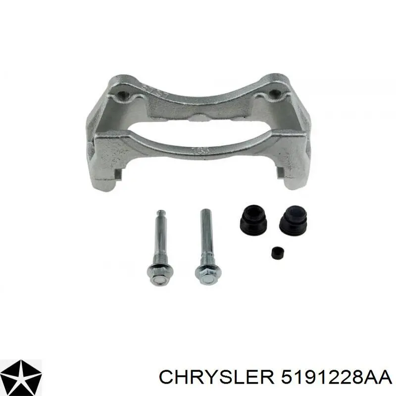 5191228AA Chrysler Braçadeira do freio de suporte dianteiro