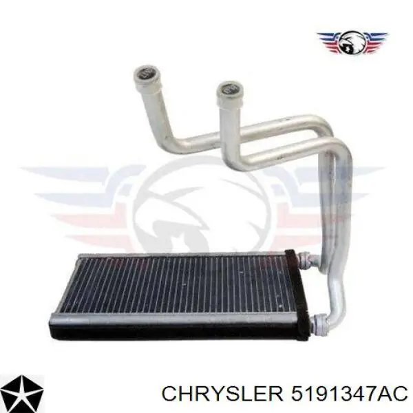 Radiador de forno (de aquecedor) Chrysler 5191347AC preço, a partir de 93,38 USD