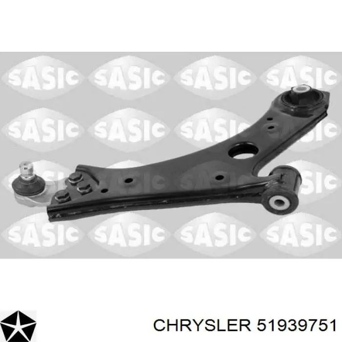 Braço oscilante inferior direito de suspensão dianteira Chrysler 51939751 preço, a partir de 115,38 USD