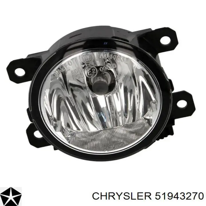 51943270 Chrysler Luzes de nevoeiro esquerdas/direitas