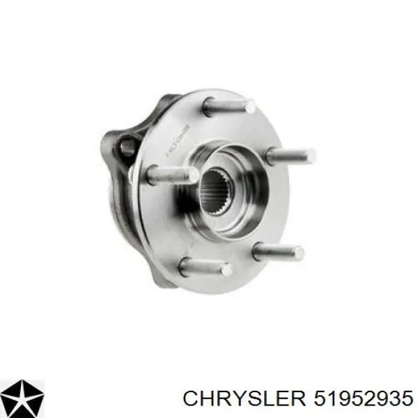 Cubo dianteiro Chrysler 51952935 preço, a partir de 121,09 USD