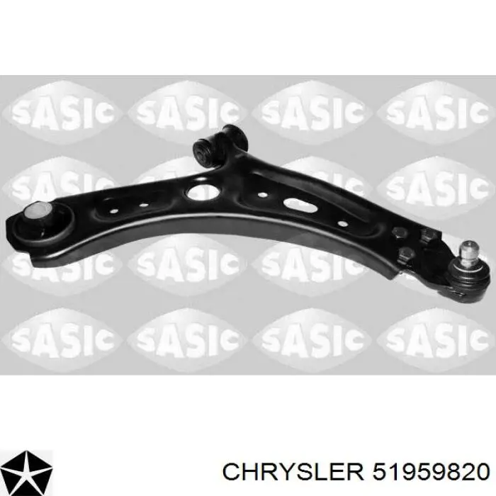 Braço oscilante inferior direito de suspensão dianteira Chrysler 51959820 preço, a partir de 76,94 USD