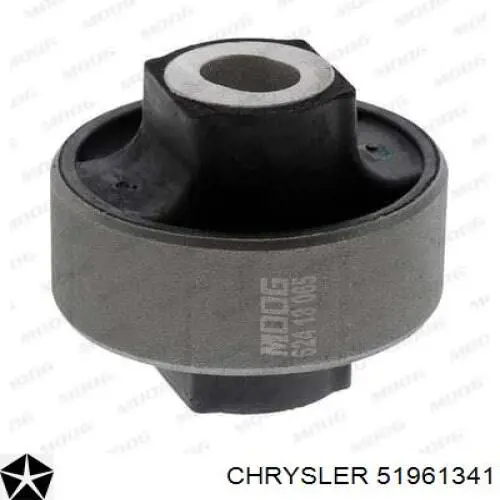 Braço oscilante inferior esquerdo de suspensão dianteira 51961341 Chrysler