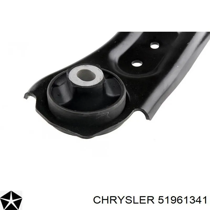 Braço oscilante inferior esquerdo de suspensão dianteira Chrysler 51961341