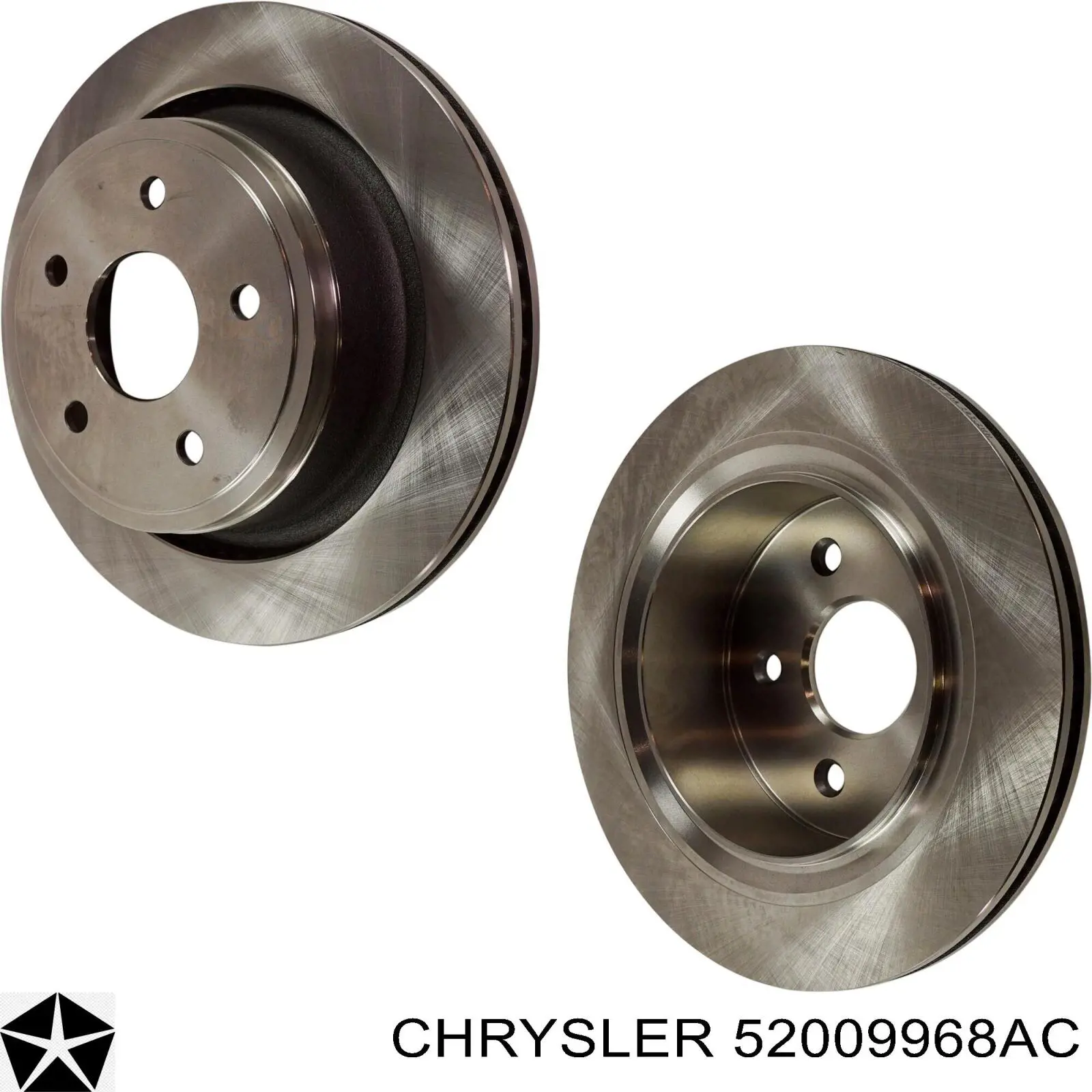 Disco do freio traseiro Chrysler 52009968AC preço, a partir de 87,91 USD