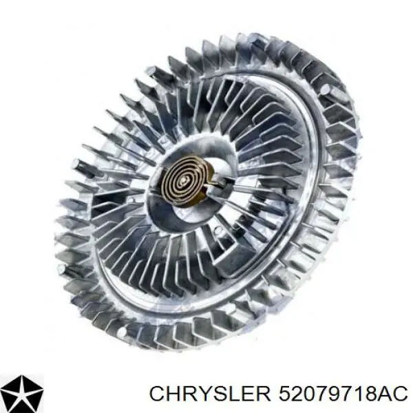 52079718AC Chrysler Acoplamento viscoso de ventilador de esfriamento