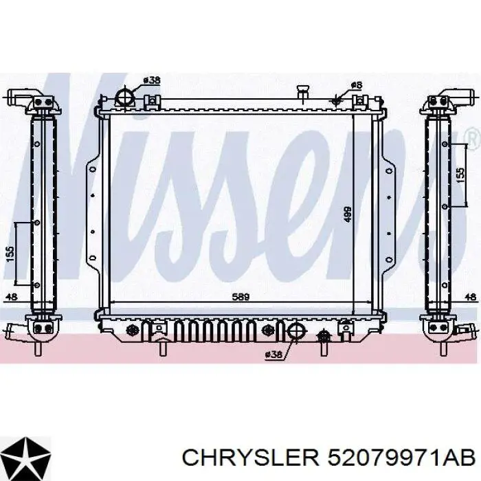 Radiador de esfriamento de motor Polcar 2406086 preço, a partir de 234,95 USD