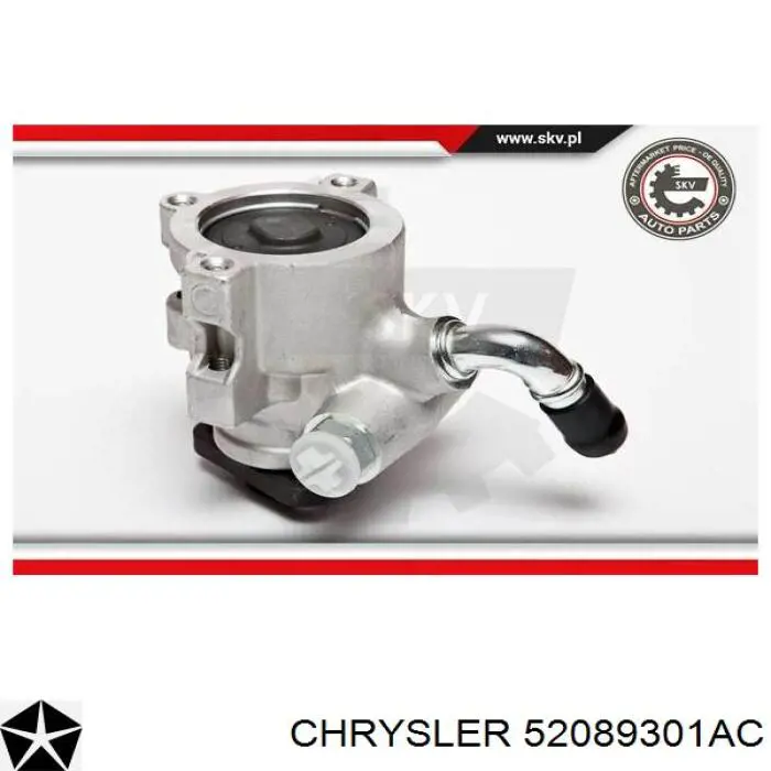 Bomba da Direção hidrâulica assistida Chrysler 52089301AC preço, a partir de 112,33 USD