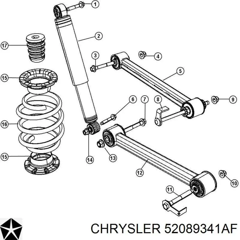 Compre 52089341AE Chrysler 