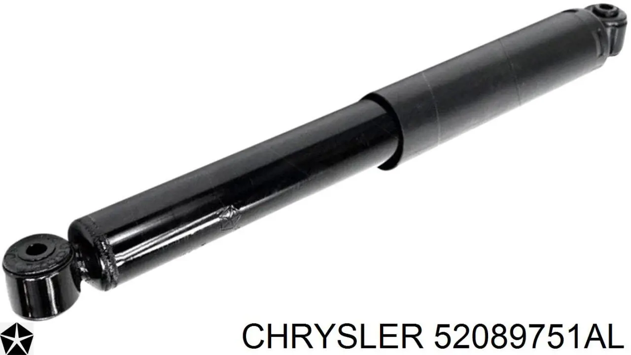 52089751AL Chrysler Amortecedor traseiro