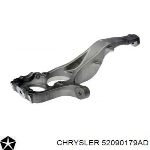 Pino moente (extremidade do eixo) dianteiro esquerdo Chrysler 52090179AD preço, a partir de 201,81 USD