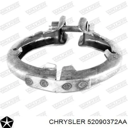 Braçadeira de fixação de catalisador para a turbina Chrysler 52090372AA preço, a partir de 21,38 USD