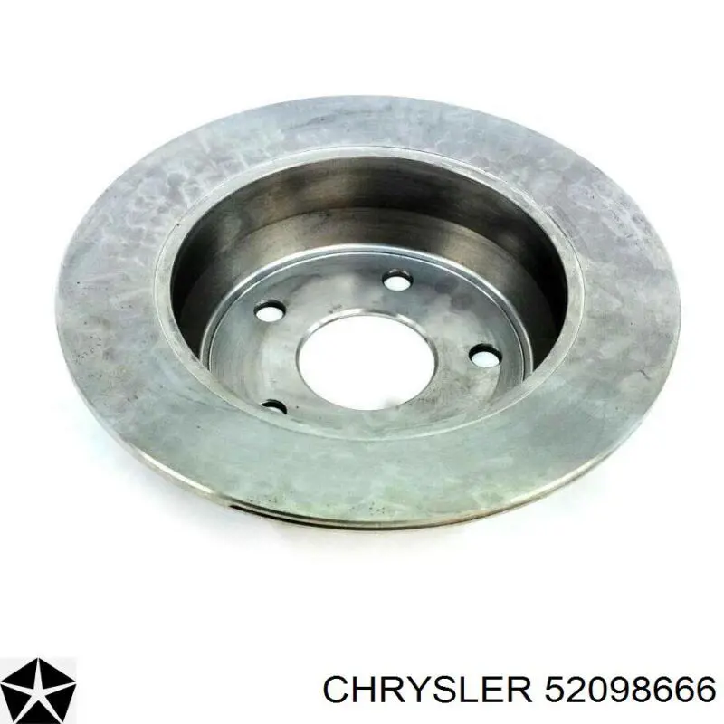 52098666 Chrysler Disco do freio traseiro
