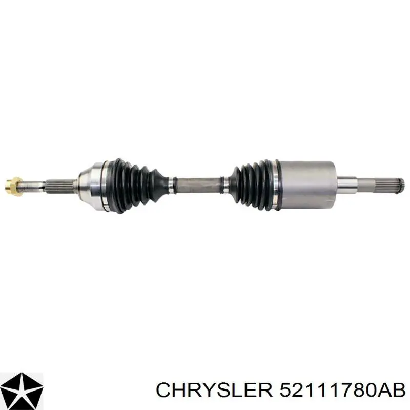 5066022AA Chrysler Semieixo (acionador) dianteiro direito
