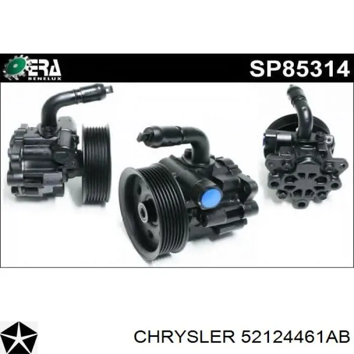 Bomba da Direção hidrâulica assistida Chrysler 52124461AB preço, a partir de 106,13 USD