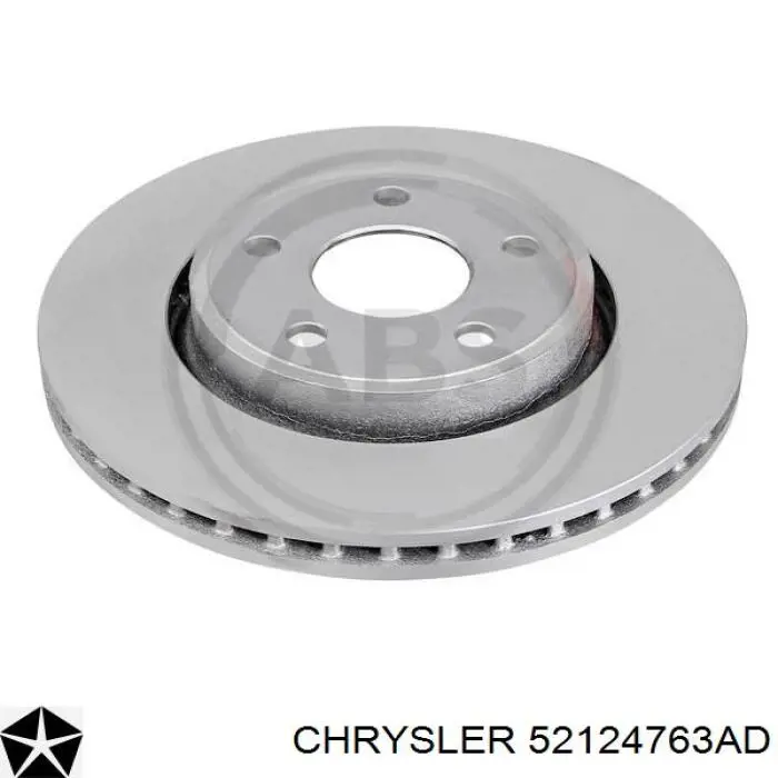 52124763AD Chrysler Disco do freio traseiro