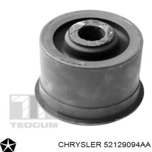 Bloco silencioso do braço oscilante inferior traseiro longitudinal 52129094AA Chrysler