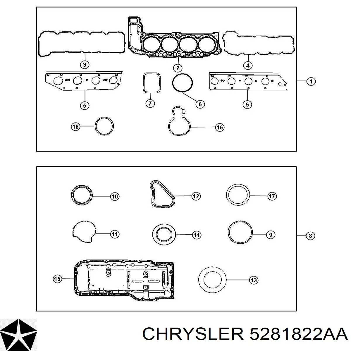 Vedante da válvula de borboleta Chrysler 5281822AA preço, a partir de 19,97 USD